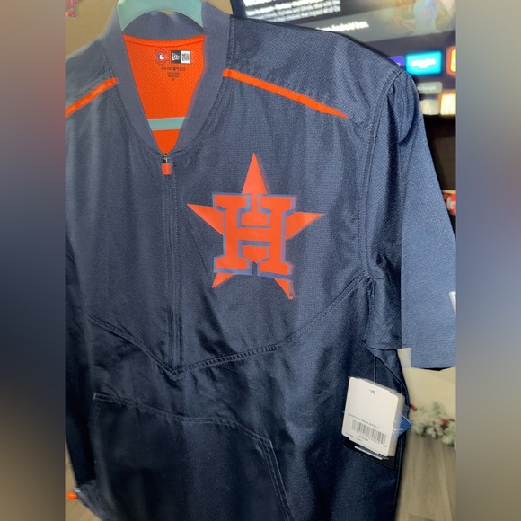 Women's Navy and Orange Houston Astros Jersey - Picture 5 of 5